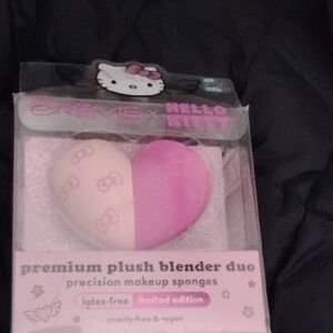 Hello Kitty Pink and Cream Makeup Sponge Duo